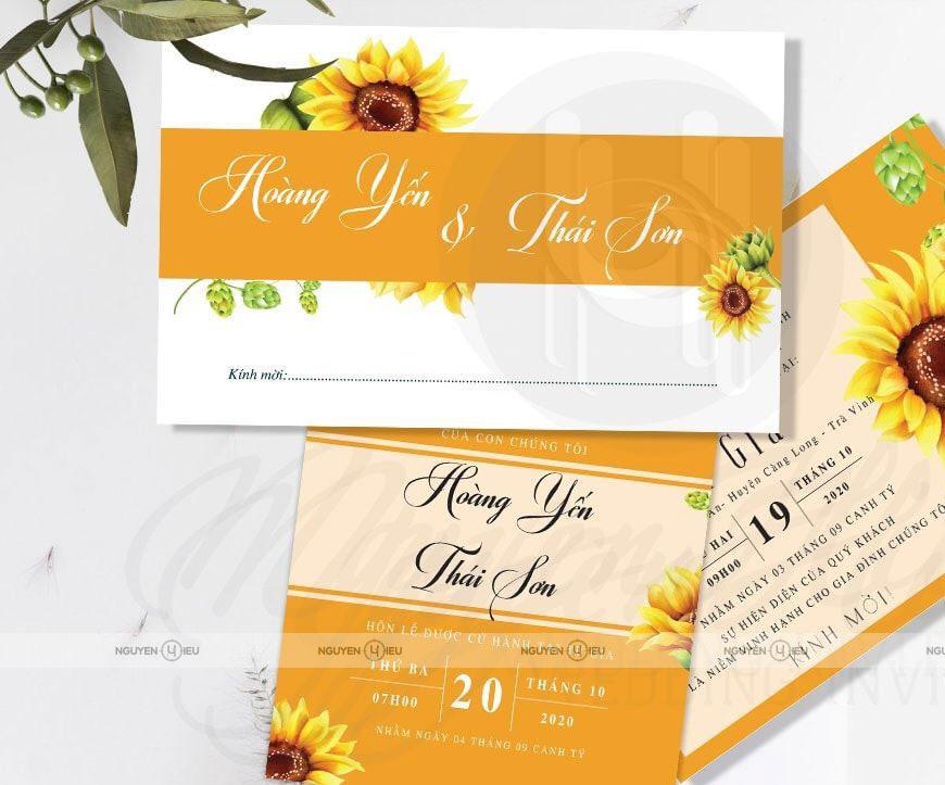 Thiệp Cưới Nguyễn Hiếu Thiết Kế NH 067