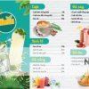 Thiệp cưới Hiếu Nguyễn - Menu Giấy Ép Plastic - A4 menu cafe sinh to mua he