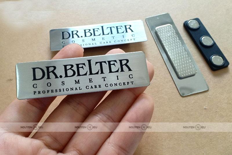 Bảng tên Inox Nguyễn Hiếu in nox an mon