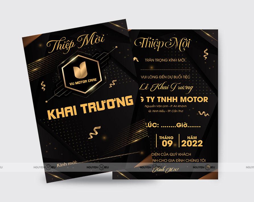 Thiệp khai trương Nguyễn Hiếu thiết kế Thiệp khai trương Nguyễn Hiếu thiết kế
