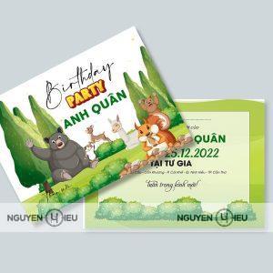Thiệp sinh nhật Nguyễn Hiếu thiết kế