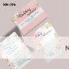 Thiệp cưới Hiếu Nguyễn - NH-196 Thiệp cưới màu hồng