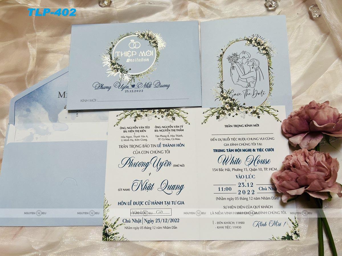 Thiệp cưới Nguyễn Hiếu TLP 402