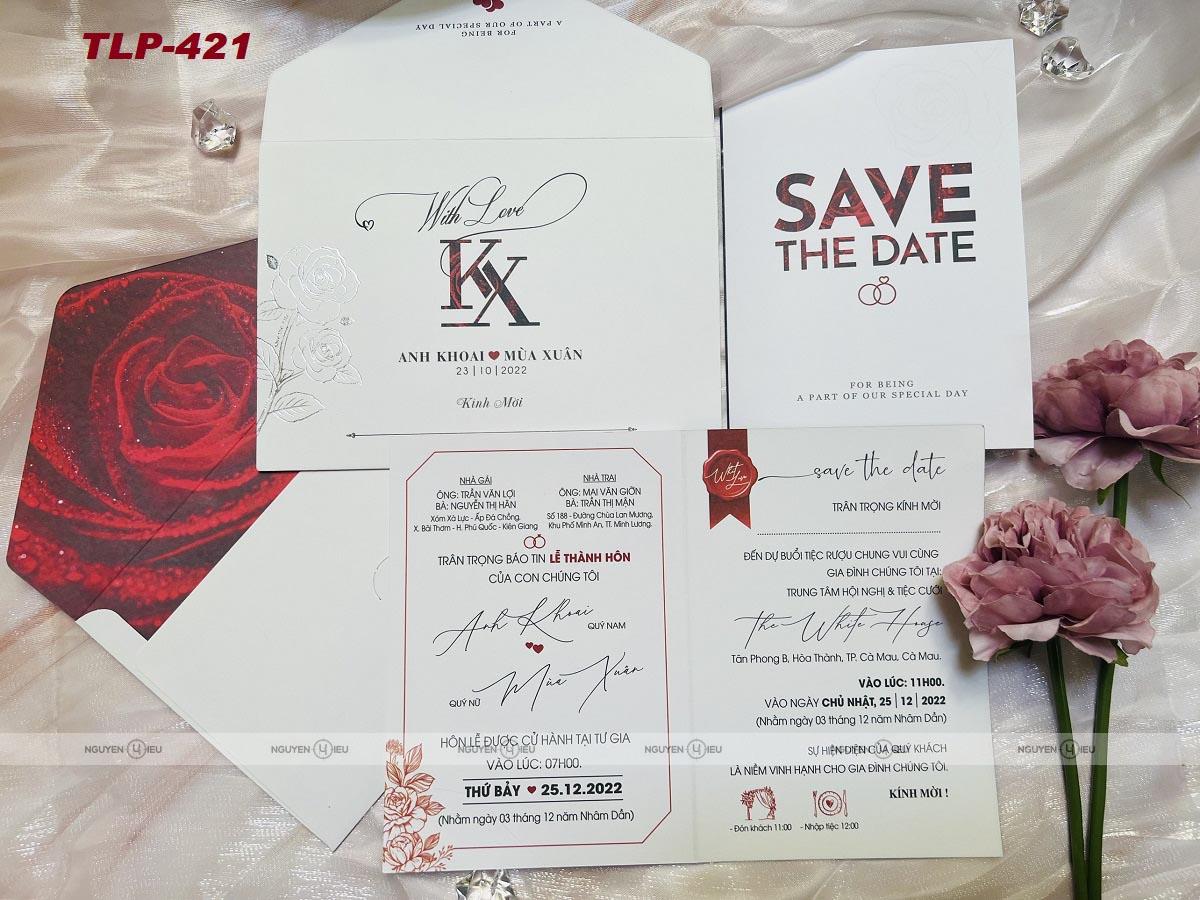 Thiệp cưới Nguyễn Hiếu TLP 421