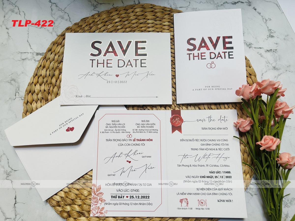 Thiệp cưới Nguyễn Hiếu TLP 422