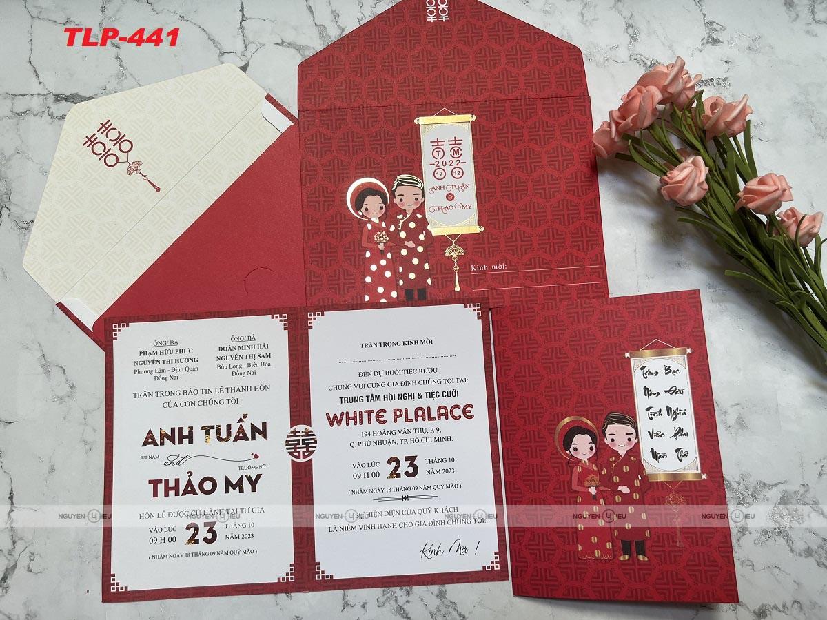 Thiệp cưới Nguyễn Hiếu TLP 441
