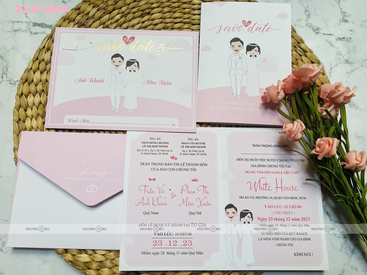 Thiệp cưới Nguyễn Hiếu TLP 444