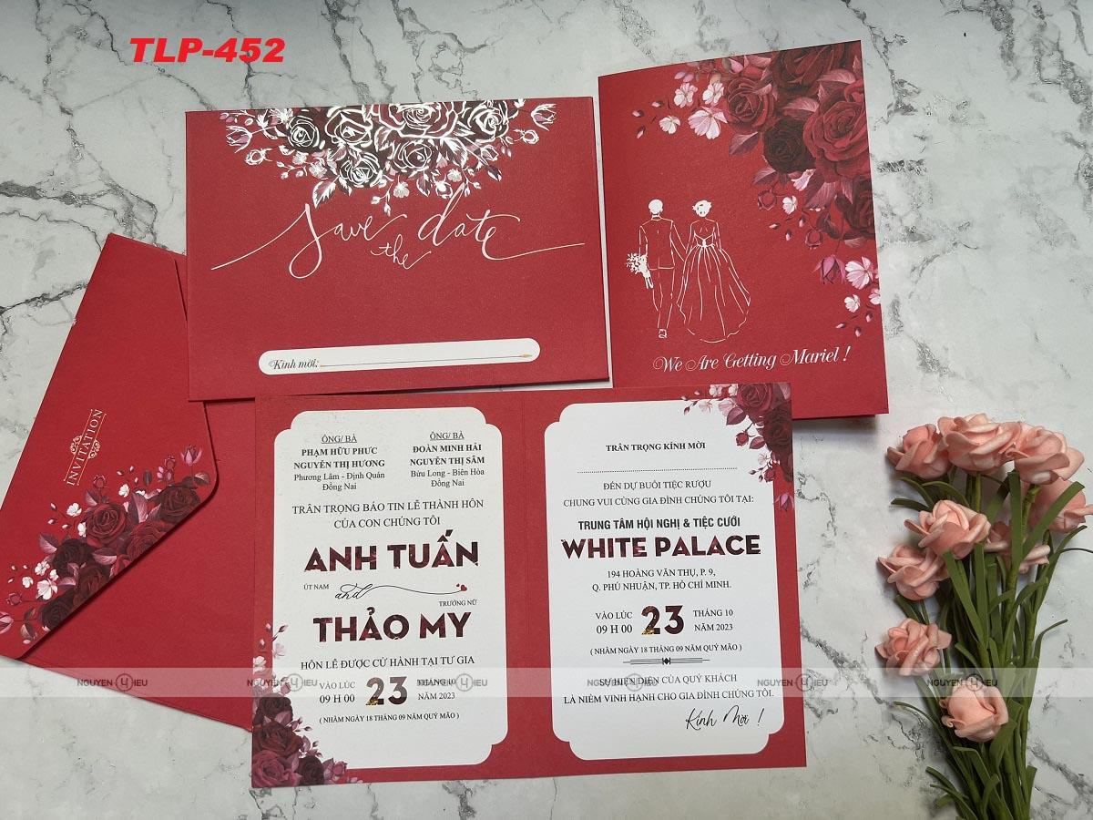 Thiệp cưới Nguyễn Hiếu TLP 452