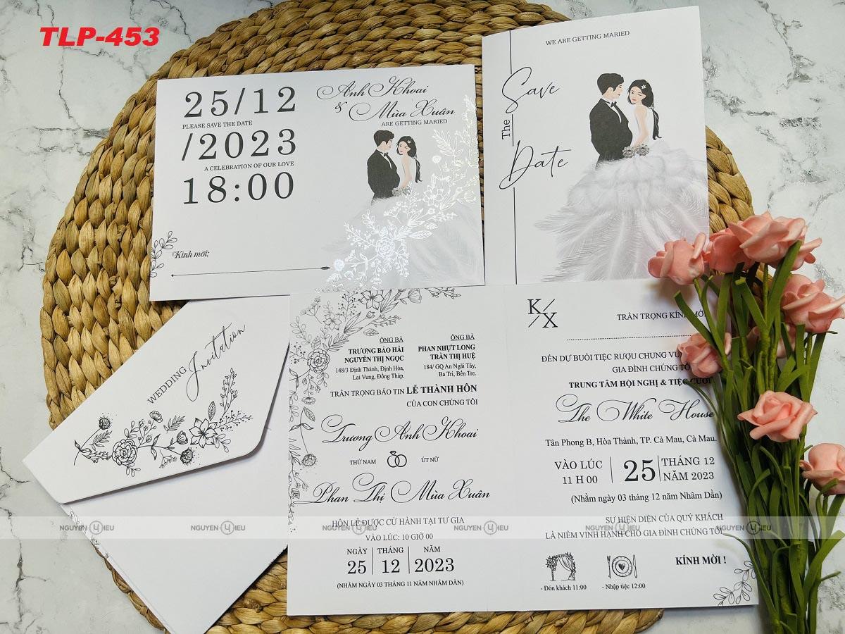 Thiệp cưới Nguyễn Hiếu TLP 453