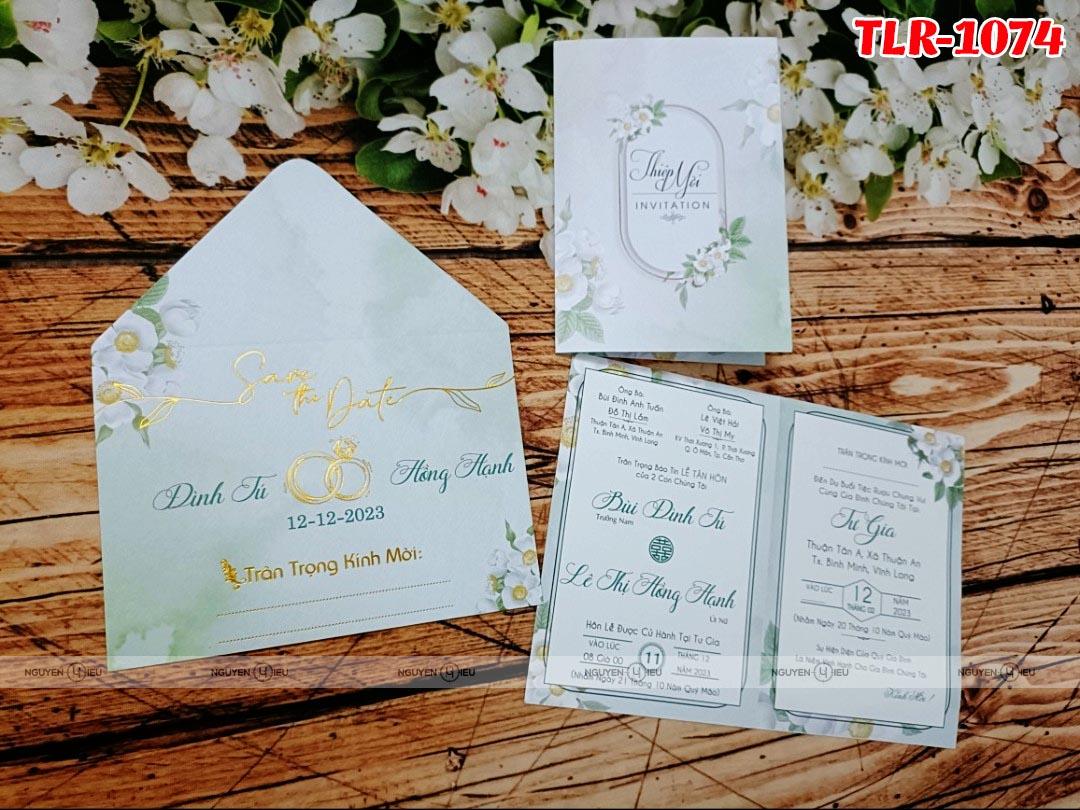 Thiệp cưới Nguyễn Hiếu TLR 1074 1