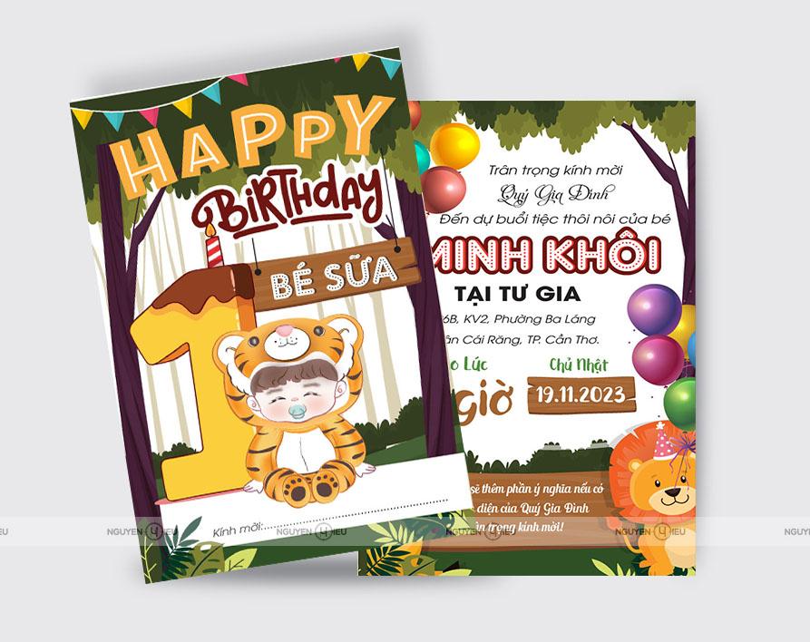 SN-042 Thiệp sinh nhật Hiếu Nguyễn thiết kế