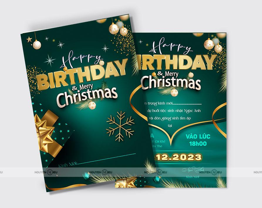 SN-046 Thiệp sinh nhật Hiếu Nguyễn thiết kế