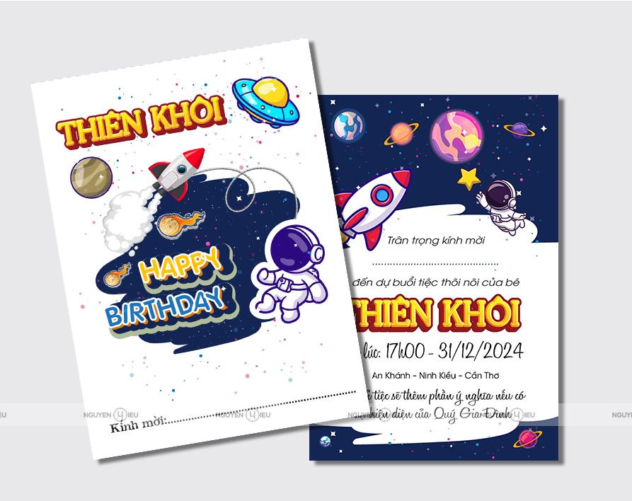SN-051 Thiệp sinh nhật Nguyễn Hiếu thiết kế