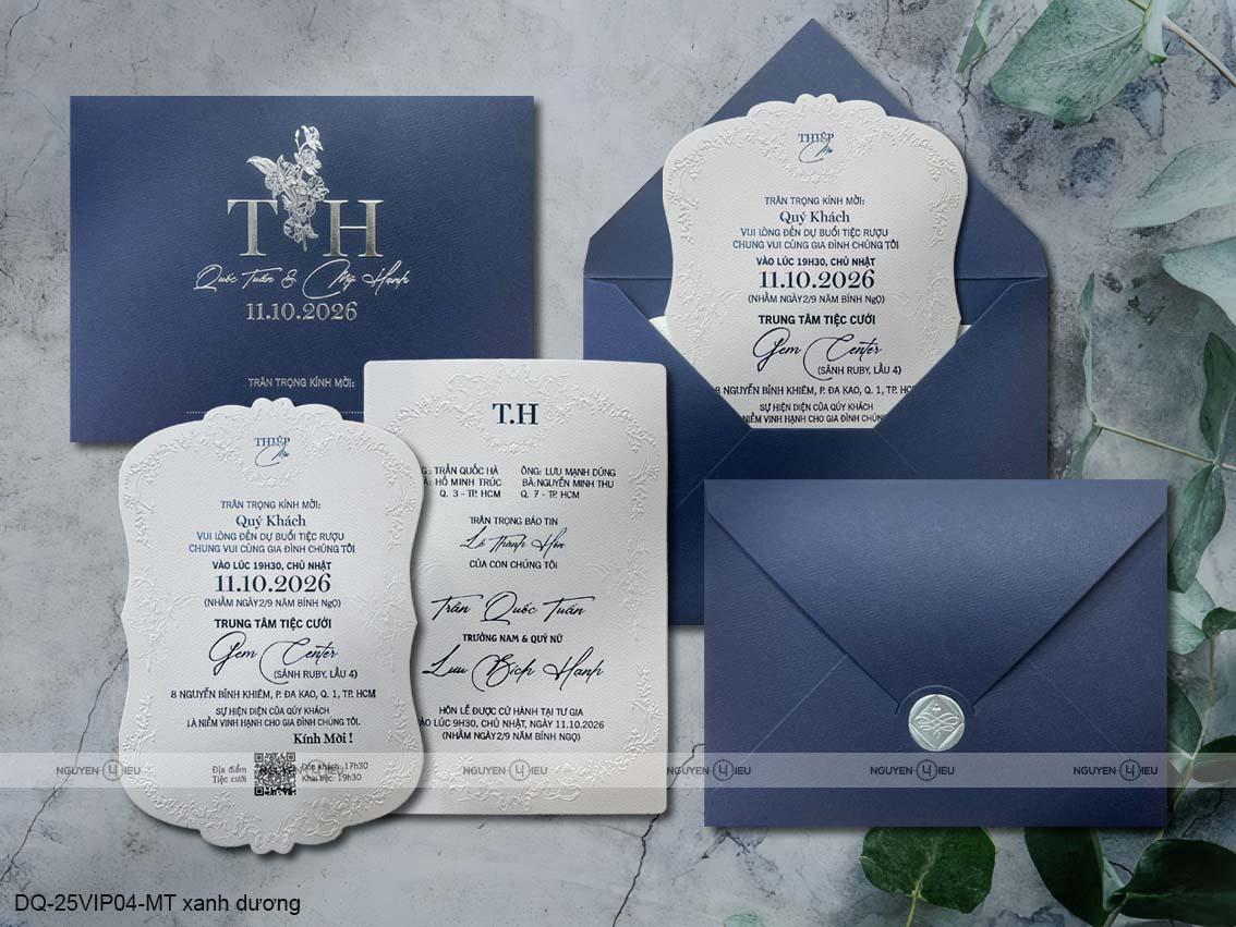 25VIP04X3 Thiệp Cưới Thiết Kế Nguyễn Hiếu