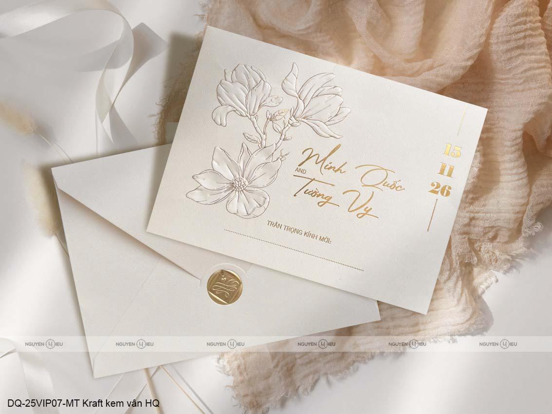 25VIP07K3 Thiệp Cưới Thiết Kế Nguyễn Hiếu