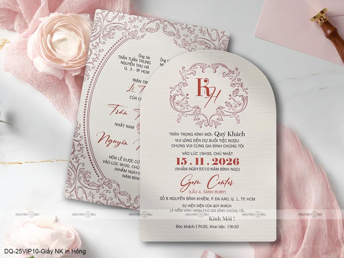 25VIP10H2 Thiệp Cưới Thiết Kế Nguyễn Hiếu