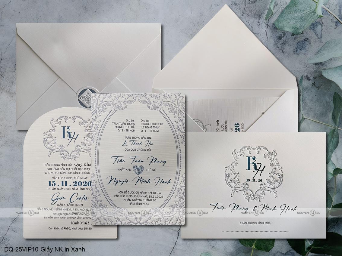 25VIP10K3 Thiệp Cưới Thiết Kế Nguyễn Hiếu